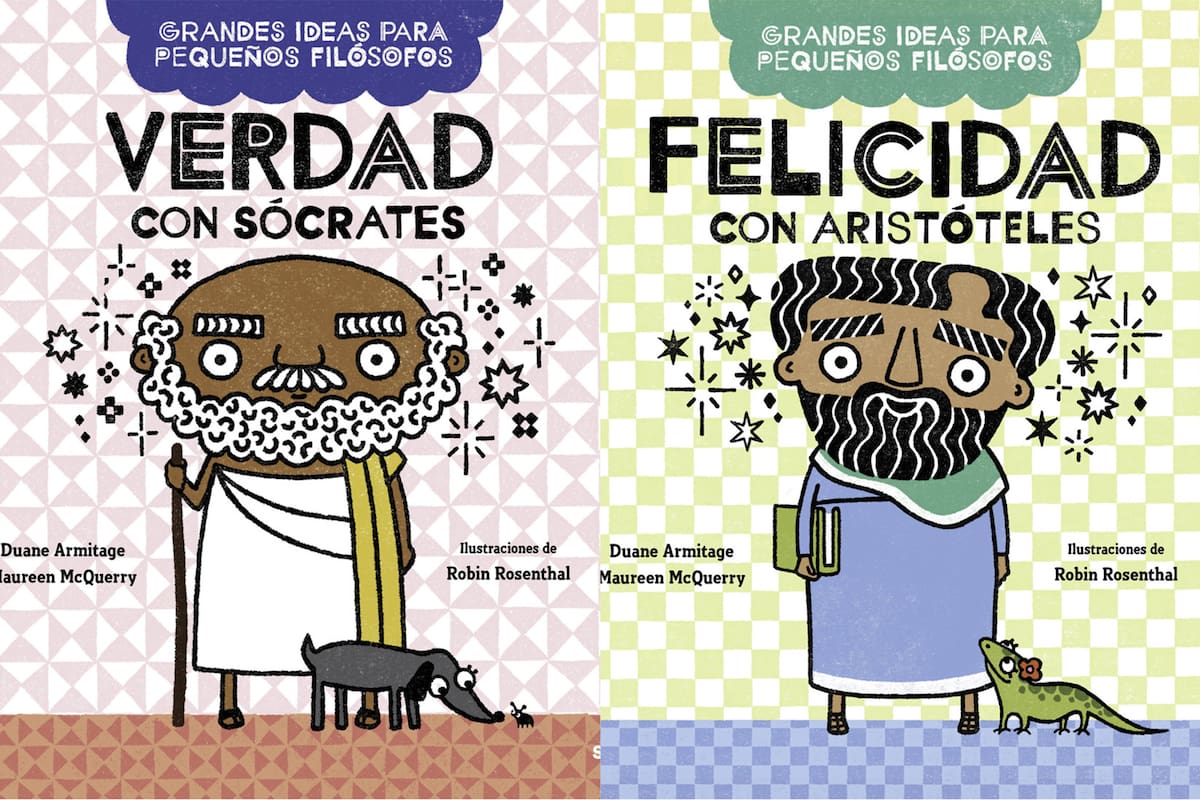 "Grandes ideas para pequeños filósofos": Verdad con Sócrates y Felicidad con Aristóteles