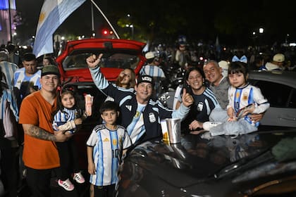Grandes y chicos festejaron en las calles de Rosario
