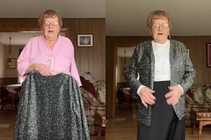 Grandma Droniak compartió un video en TikTok sobre el outfit para su funeral y sorprendió a todos
