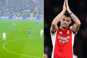 Granit Xhaka está en la mira por una jugada que generó sospechas en el fútbol inglés