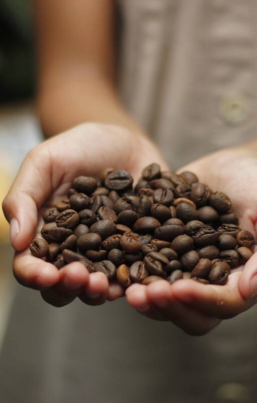 Granos de café.
