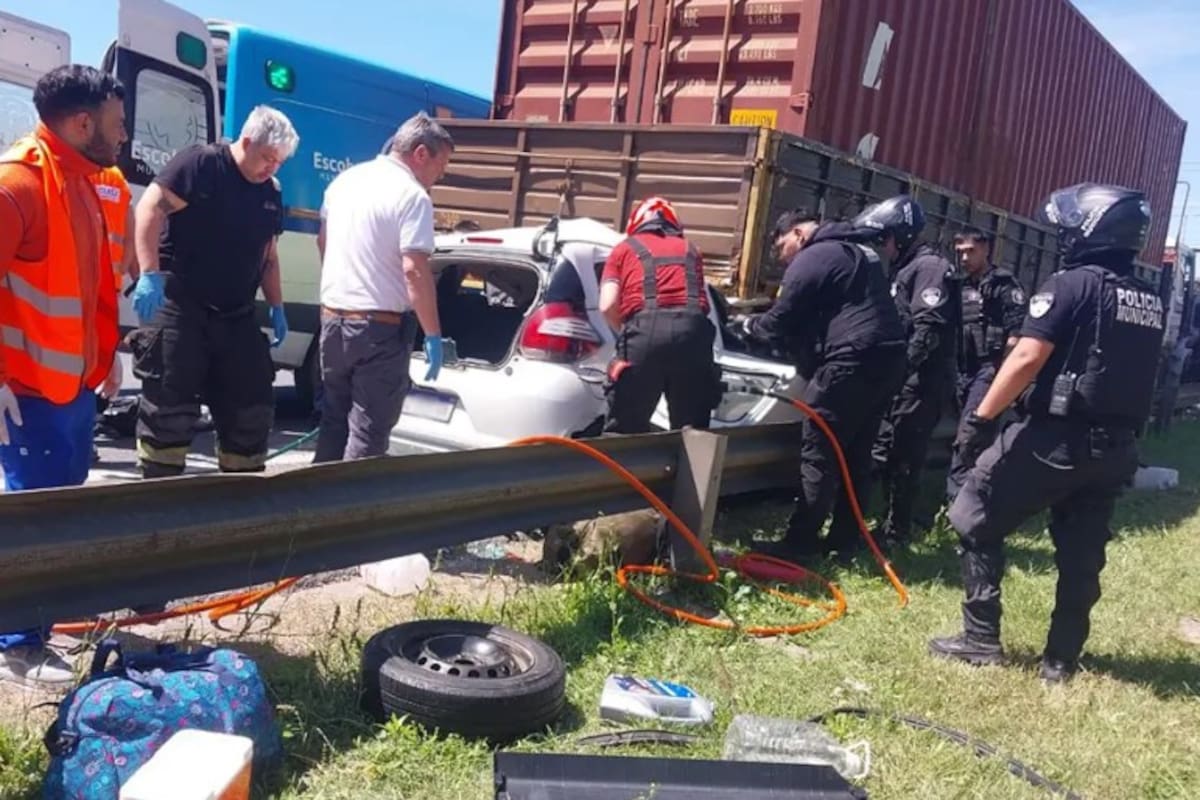 Grave accidente en la Panamericana.