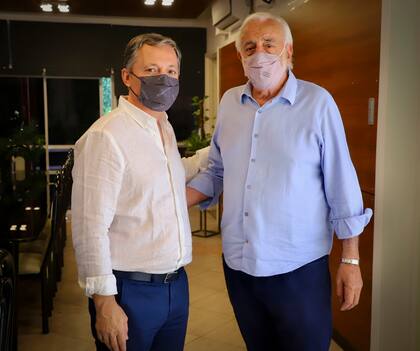 Gray se reunió hoy con el titular de la UTA, Roberto Fernández