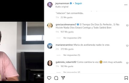 Grecia Colmenares y su apoyo a Jey Mammon