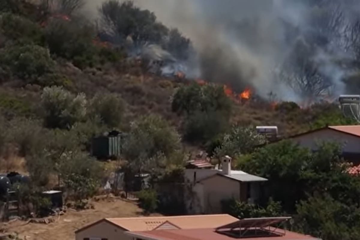 Grecia volvió a arder en verano