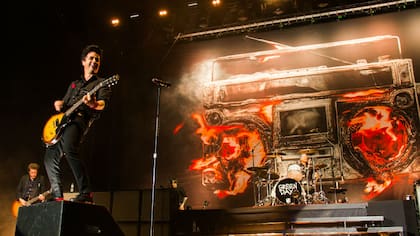 Green Day, en su paso por Brasil y antes de llegar a Buenos Aires