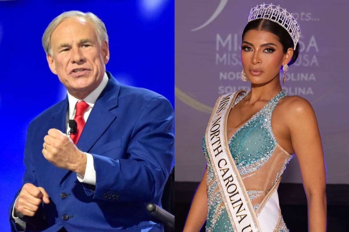 Greg Abbott aseguró que la ex Miss Carolina del Norte USA fue eliminada de su cargo por ser una "cristiana conservadora"