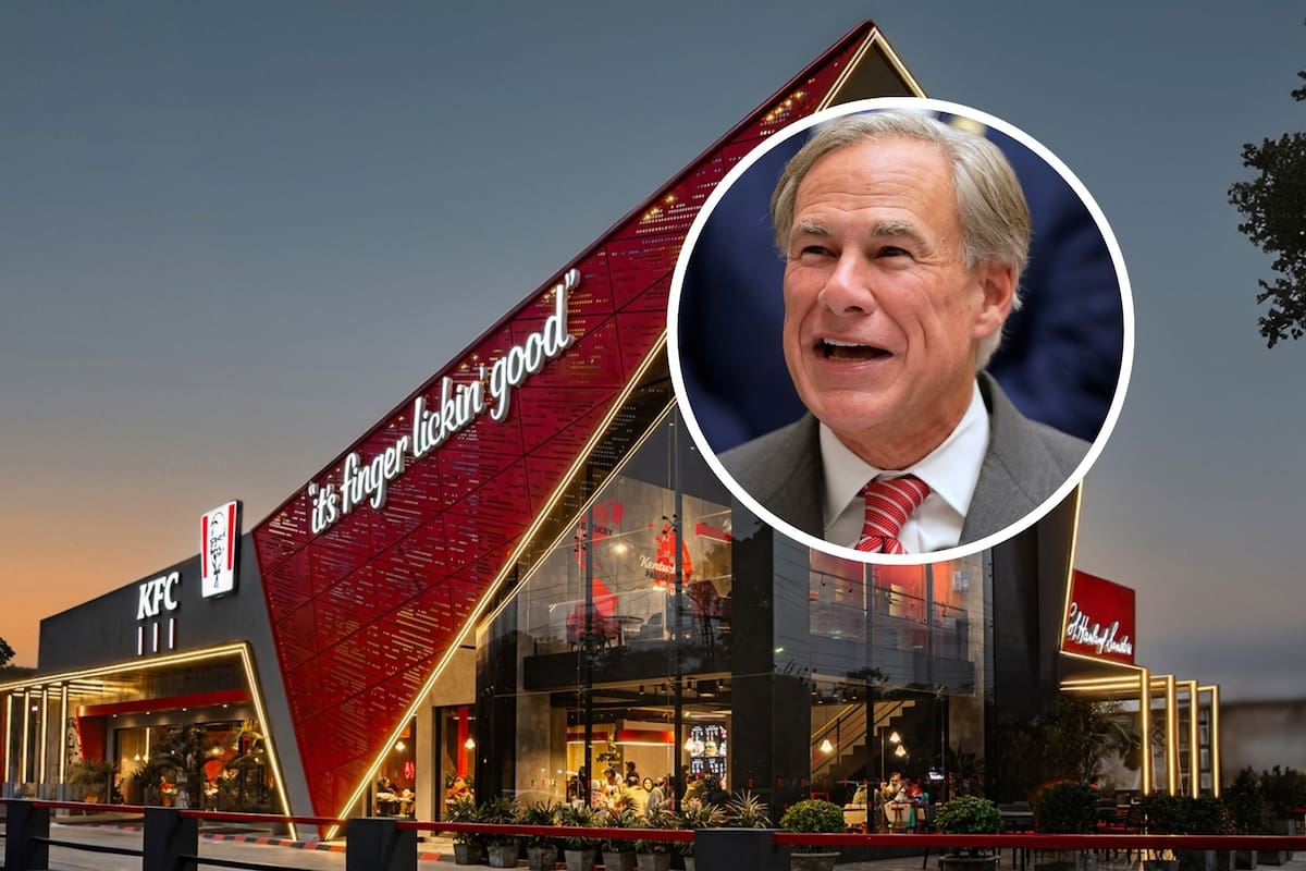 Greg Abbott celebra que una importante cadena de restaurantes de comida rápida se muda a Texas