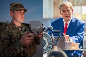 Abbott celebra la captura de cinco inmigrantes que intentaban cruzar la frontera de Texas