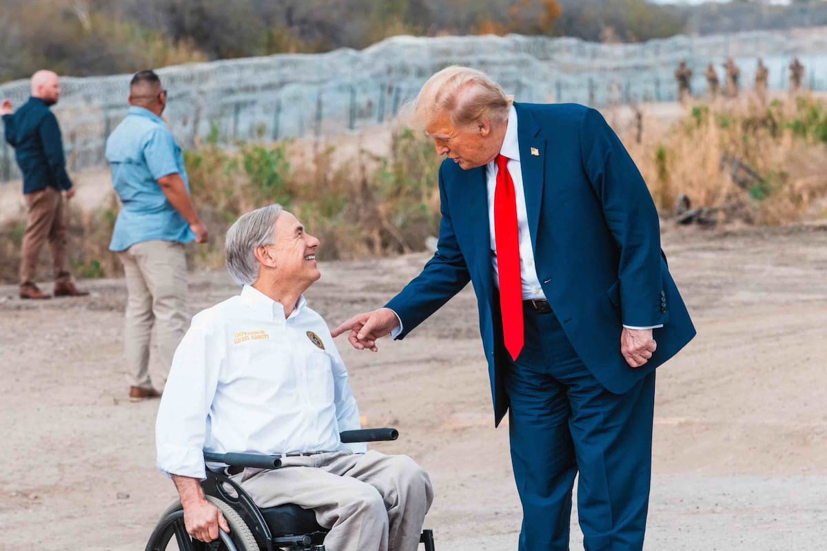 Greg Abbott es uno de los referentes del Partido Republicano junto a Donald Trump