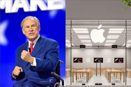 Greg Abbott festejó la llegada de Apple a Texas y sostuvo que las grandes y pequeñas empresas "están acudiendo en masa al estado"