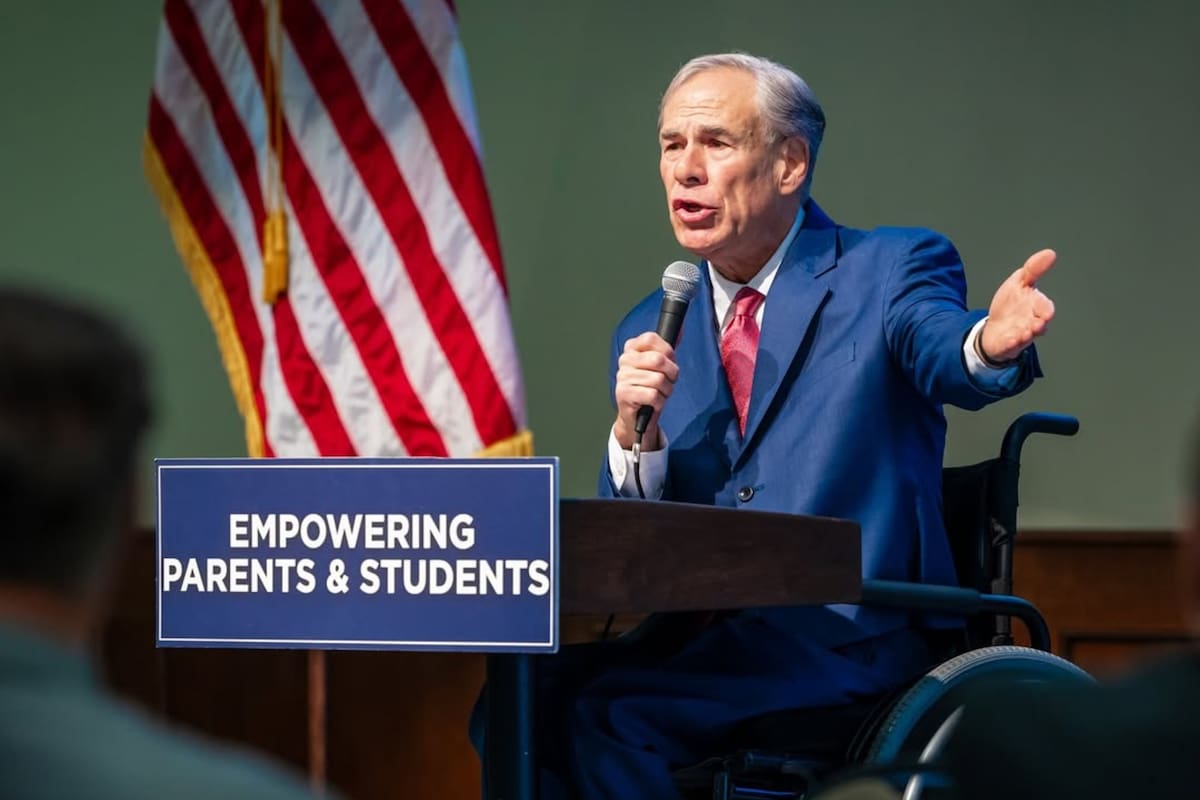 Greg Abbott, gobernador de Texas