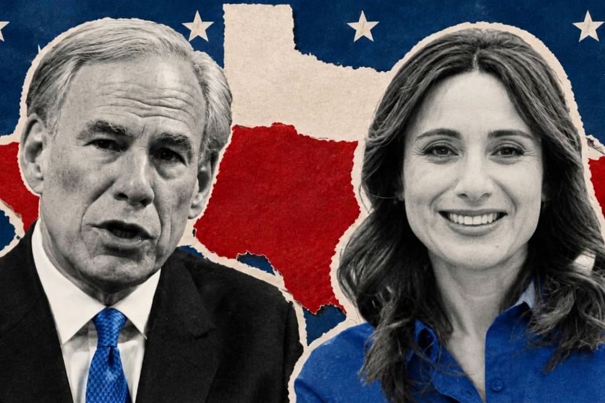 Greg Abbott habló sobre su contrincante en las elecciones a gobernador de Texas, Gina Hinojosa, y aseguró que está "más a la izquierda" que el candidato al Senado demócrata, James Talarico