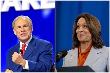 Greg Abbott publica una carta lapidaria contra Kamala Harris