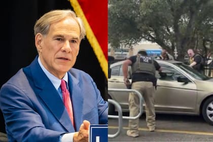 Greg Abbott repudió la agresión a agentes del ICE por parte de un migrante en San Antonio