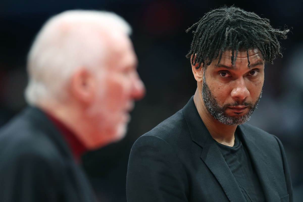 Gregg Popovich y Tim Duncan, una pareja técnica que no le encuentra la vuelta al mal momento de San Antonio Spurs