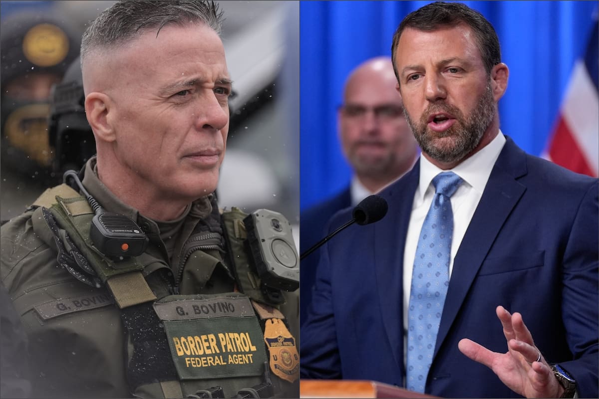 Gregory Bovino acusó al director del DHS, Markwayne Mullin, de socavar el programa de deportaciones masivas impulsado por el presidente Donald Trump