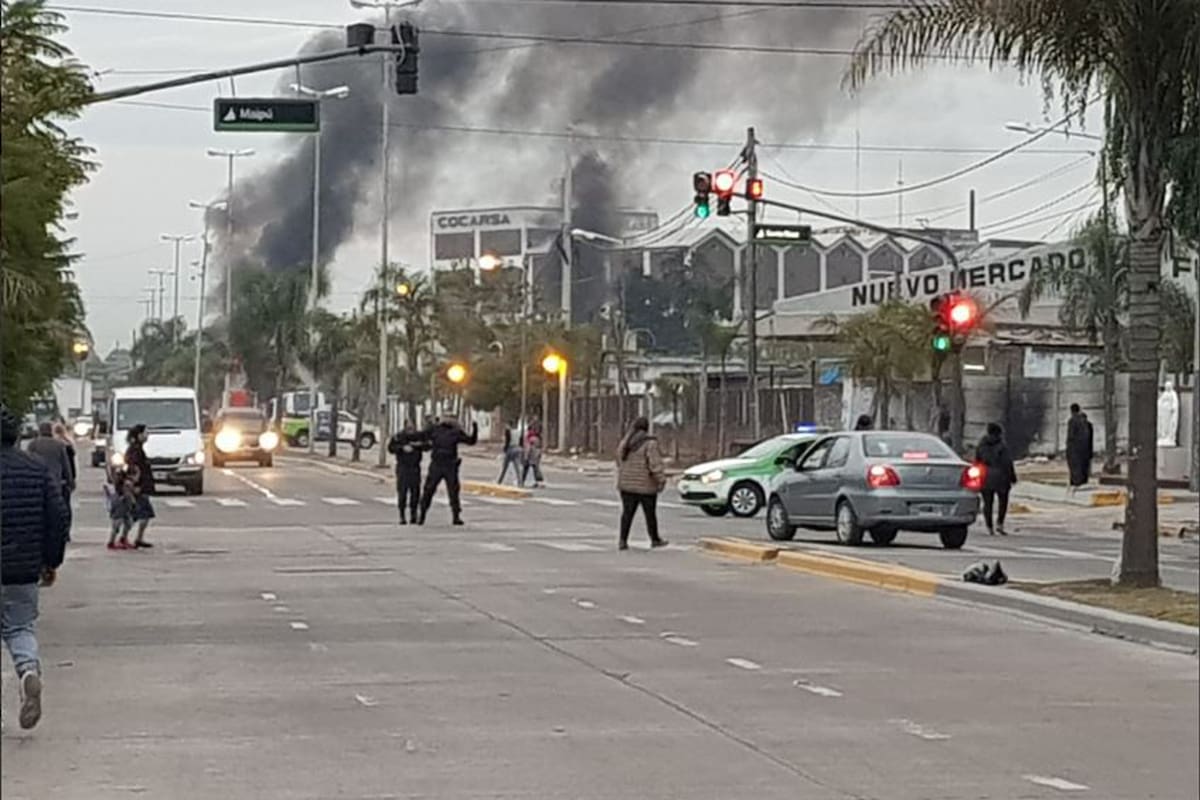 Gremialistas se enfrentan en el frigorífico Ecocarnes S.A en San Fernando