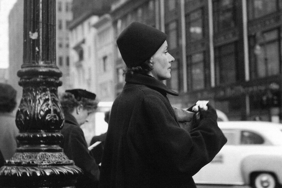 Greta Garbo Manhattan 1952
