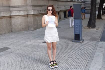 Greta Ter-Akopian es abogada y activista contra el acoso sexual callejero