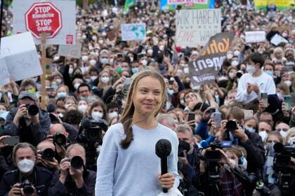 Greta Thunberg tiene 18 años