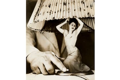 Uno de los fotomontajes realizados por Grete Stern para "Idilio", en 1949