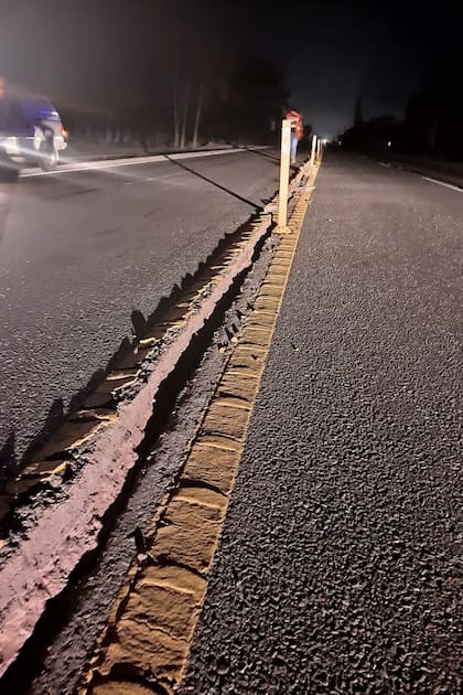 Grietas de hasta tres metros de profundidad sobre la ruta 40 por el sismo en San Juan