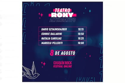 Grilla Cosquín Rock Festival Online