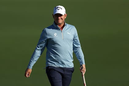 Grillo, durante la segunda vuelta del último Masters: terminó en la última posición