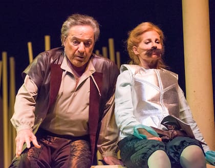 Grimau y Alberó, en escena