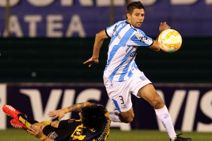 Grimi, en acción ante Guaraní
