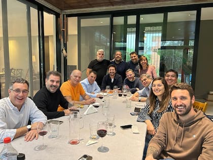 Grindetti recibió a Ritondo para compartir un asado por el 25 de mayo