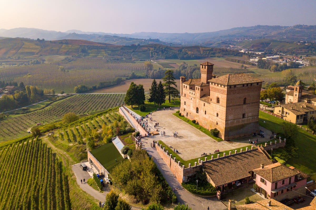 Grinzane Cavour, Cuneo, en el noroeste de Italia. Fuente: X