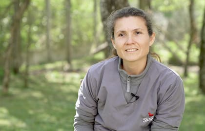 Griselda Fernández cuida osos hormigueros desde hace 12 años.