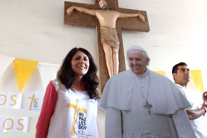 Griselda González Mercado es voluntaria de una gira papal por segunda vez en su vida