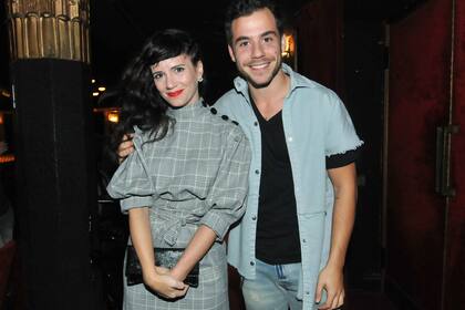 Griselda Siciliani junto a Fernando Dente