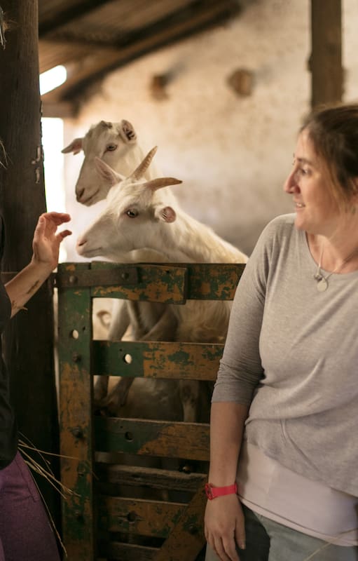 Griselda y María Colombo, las hermanas al frente de Granja La Piedra.