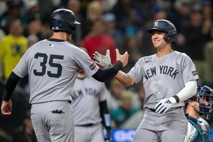 Grisham conecta dos jonrones y Yankees vencen 11-5 a Marineros. Cabrera sale lesionado