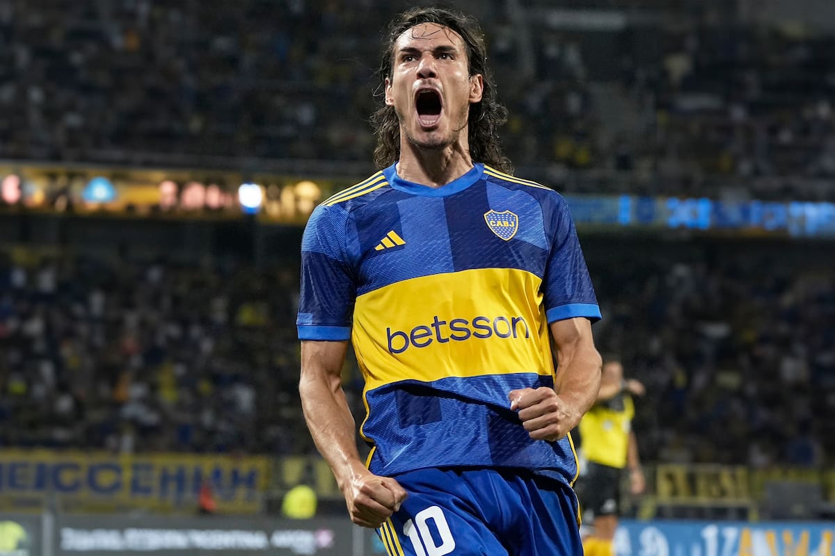 Grita Cavani, lo disfruta Boca, que goleó a Central Norte (Salta)