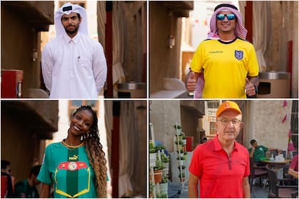 Grupo A: Fahad Al Jufairi (Qatar), Renán Dávila, (Ecuador), Amy Sarr (Senegal) y Alfons Smits (Holanda)