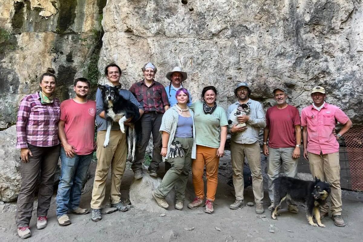 Grupo de arqueólogos