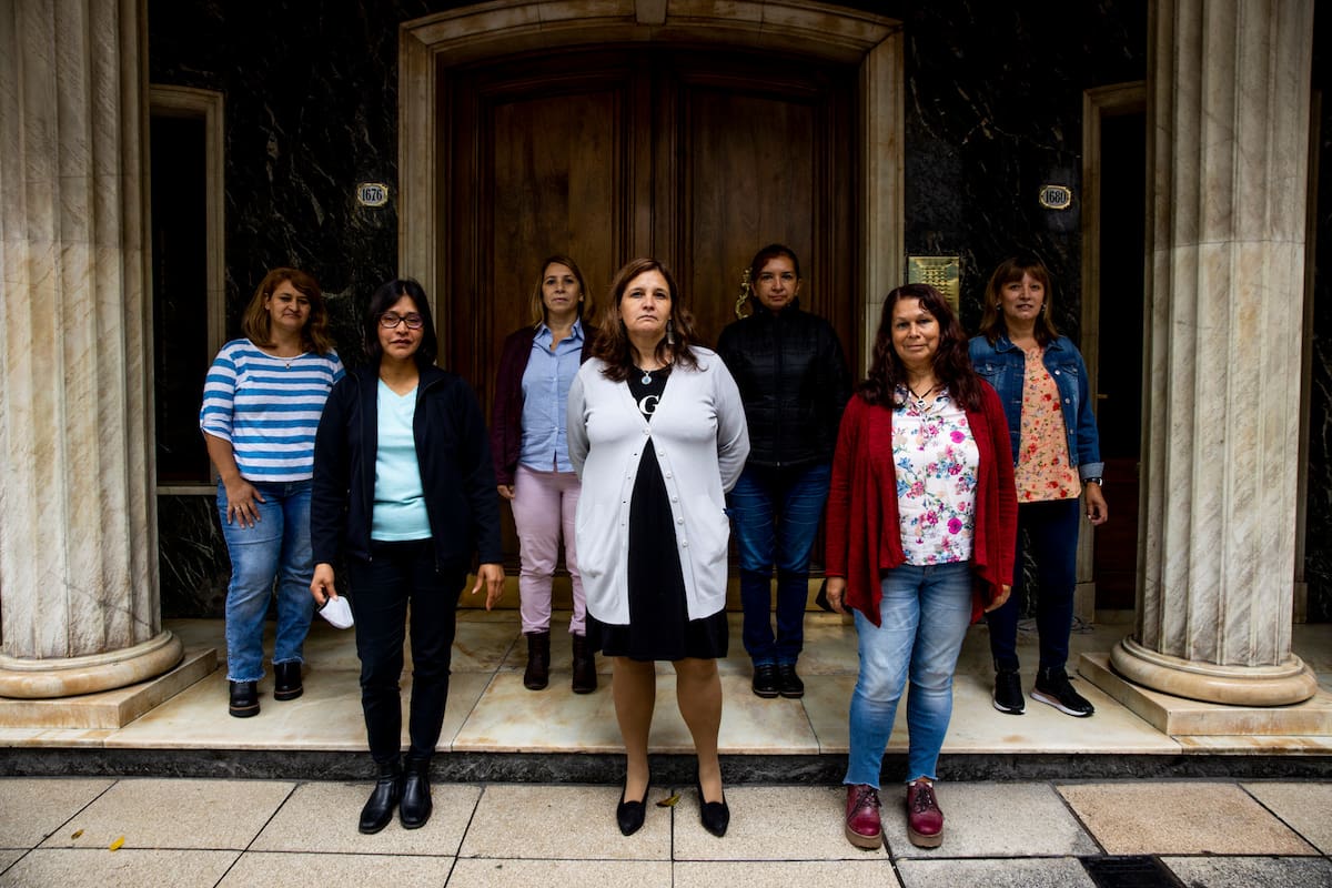 Grupo de mujeres denuncia explotacion laboral por parte del Opus dei durante los años que trabajaron para la organización como empleadas domesticas de los numerarios. Foto Tomas Cuesta