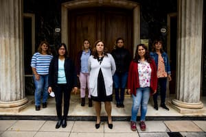 Grupo de mujeres denuncia explotacion laboral por parte del Opus dei durante los años que trabajaron para la organización como empleadas domesticas de los numerarios. Foto Tomas Cuesta