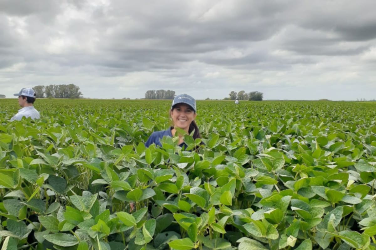 Guadalupe Covernton se propuso organizar una charla educativa para la clase de su hijo y contar cómo es el manejo de los fitosanitarios en el campo
