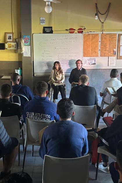 Guadalupe Echazu y Julio Mallmann en Posada de la Vida