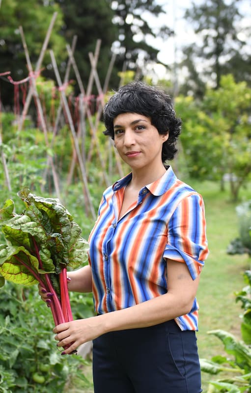 Guadalupe García Mosqueda es directora creativa de Mezcla, grupo propietario de los restaurantes Casa Cavia, Asadero y Orno, con huerta propia