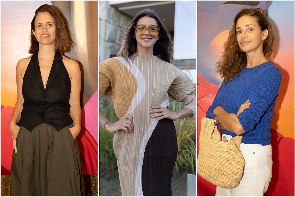 Guadalupe Requena, Calu Rivero y Georgina Alliata