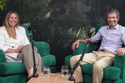 Guadalupe San Martín, CEO de Vistage Argentina, y Alejo Canton, fundador de Vistage Argentina.