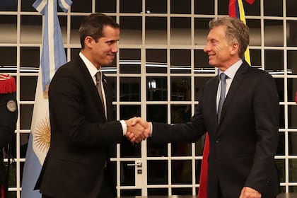 Guaidó y Macri se reunieron ayer en la residencia de Olivos