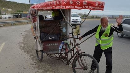 Guan Ming circulaba a la altura de San Julián cuando fue atropellado por un camión
